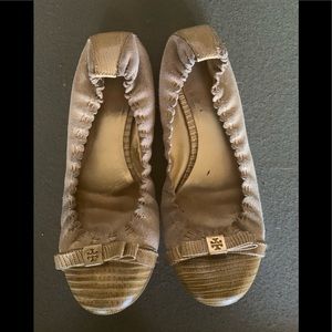Tory Fitch ballet flats. Fits 7.5/8